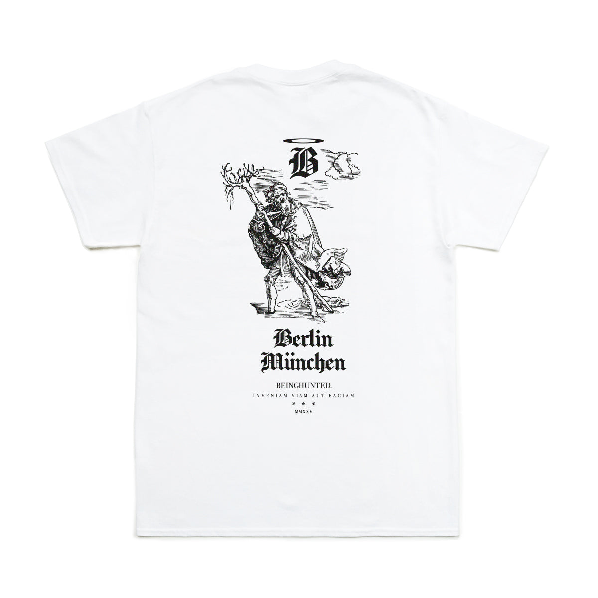 Beinghunted. Christophorus T-shirt